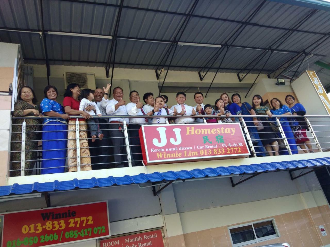 Jj Homestay Miri Exterior foto